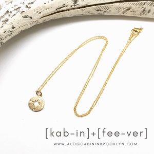 Compass Necklace - Gold